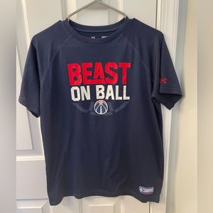 Under Armour Washington Wizards Beast on Ball combine dry fit youth